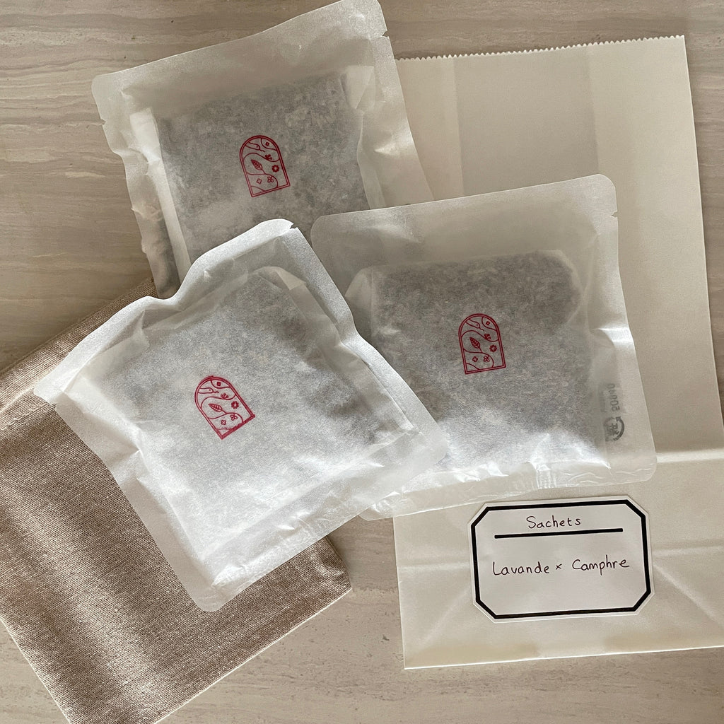 ハーブサシェ　ラベンダー×天然樟脳
