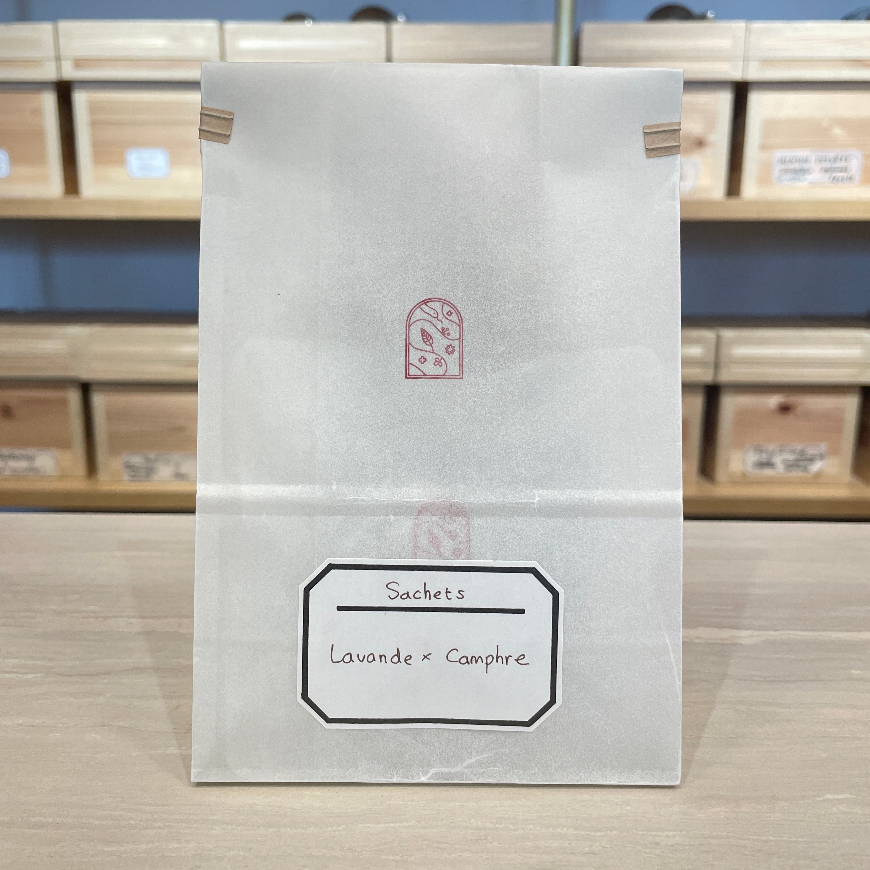 ハーブサシェ　ラベンダー×天然樟脳